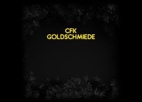 Konfiguriertes Neonschild: CFK GOLDSCHM... - Official Neon - led neon schild schriftzug personalisiert