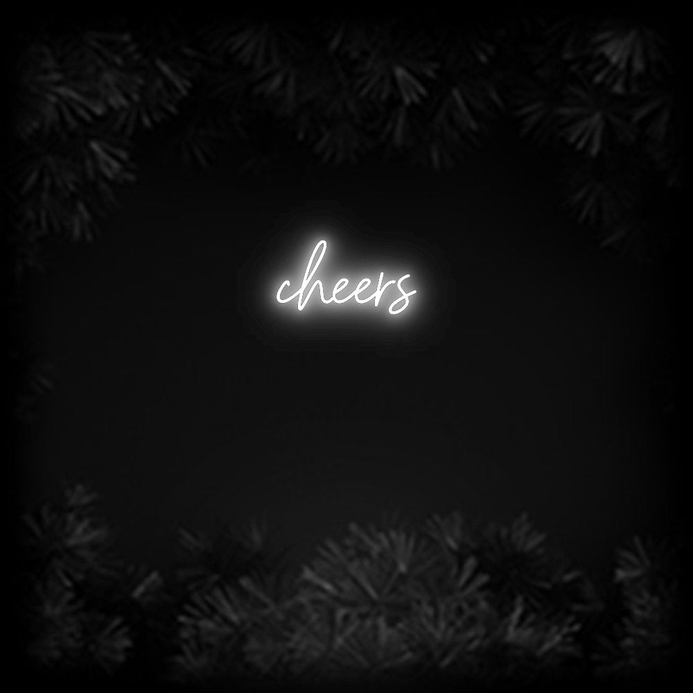 Konfiguriertes Neonschild: cheers - Official Neon - led neon schild schriftzug personalisiert