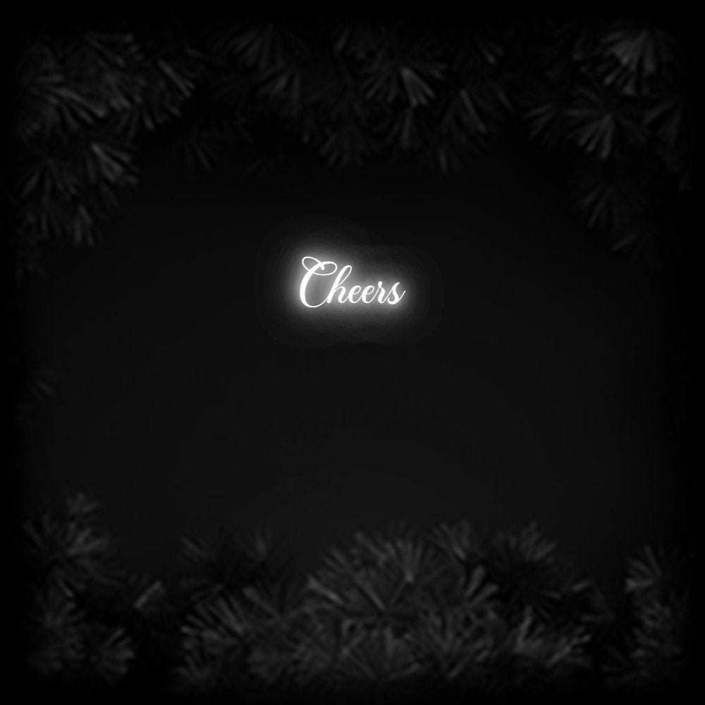 Konfiguriertes Neonschild: Cheers - Official Neon - led neon schild schriftzug personalisiert