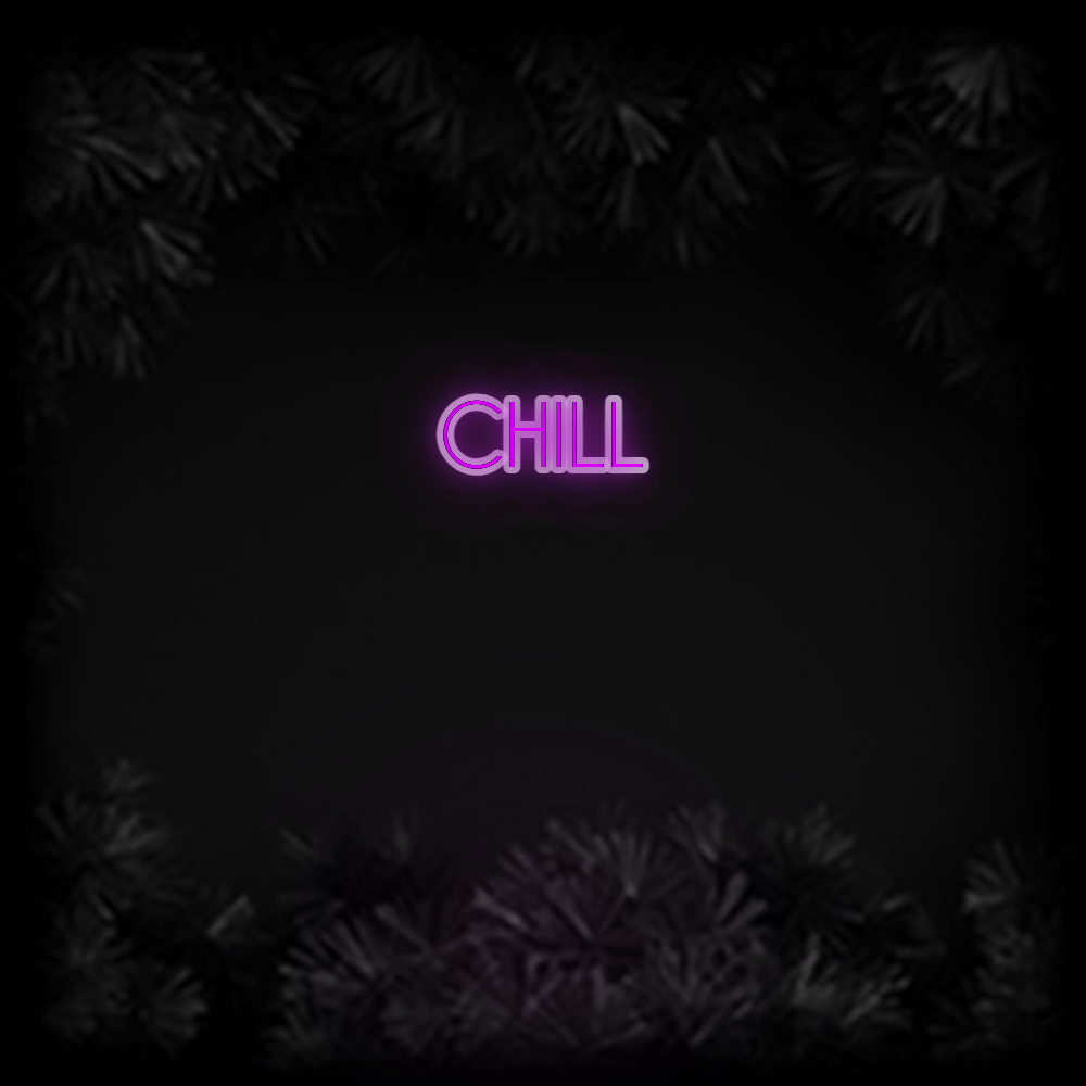 Konfiguriertes Neonschild: CHILL - Official Neon - led neon schild schriftzug personalisiert