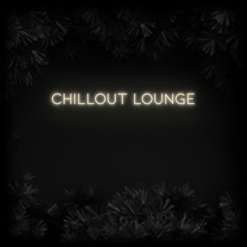 Konfiguriertes Neonschild: Chillout Lounge - Official Neon - led neon schild schriftzug personalisiert