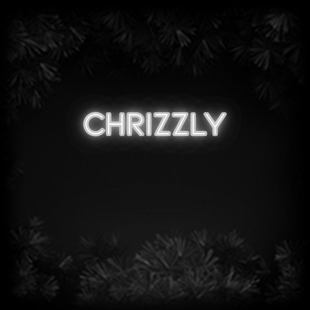 Konfiguriertes Neonschild: Chrizzly - Official Neon - led neon schild schriftzug personalisiert