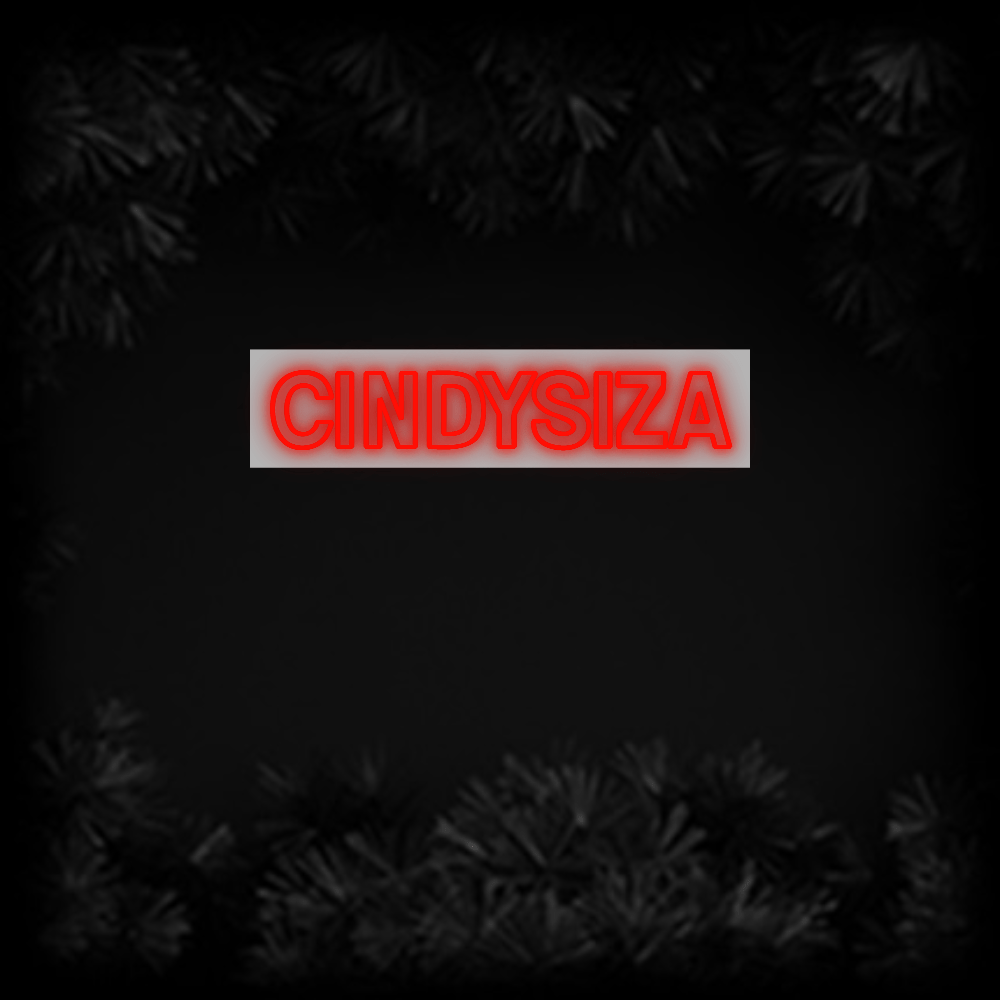 Konfiguriertes Neonschild: CINDYSIZA - Official Neon - led neon schild schriftzug personalisiert