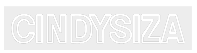 Konfiguriertes Neonschild: CINDYSIZA - Official Neon - led neon schild schriftzug personalisiert
