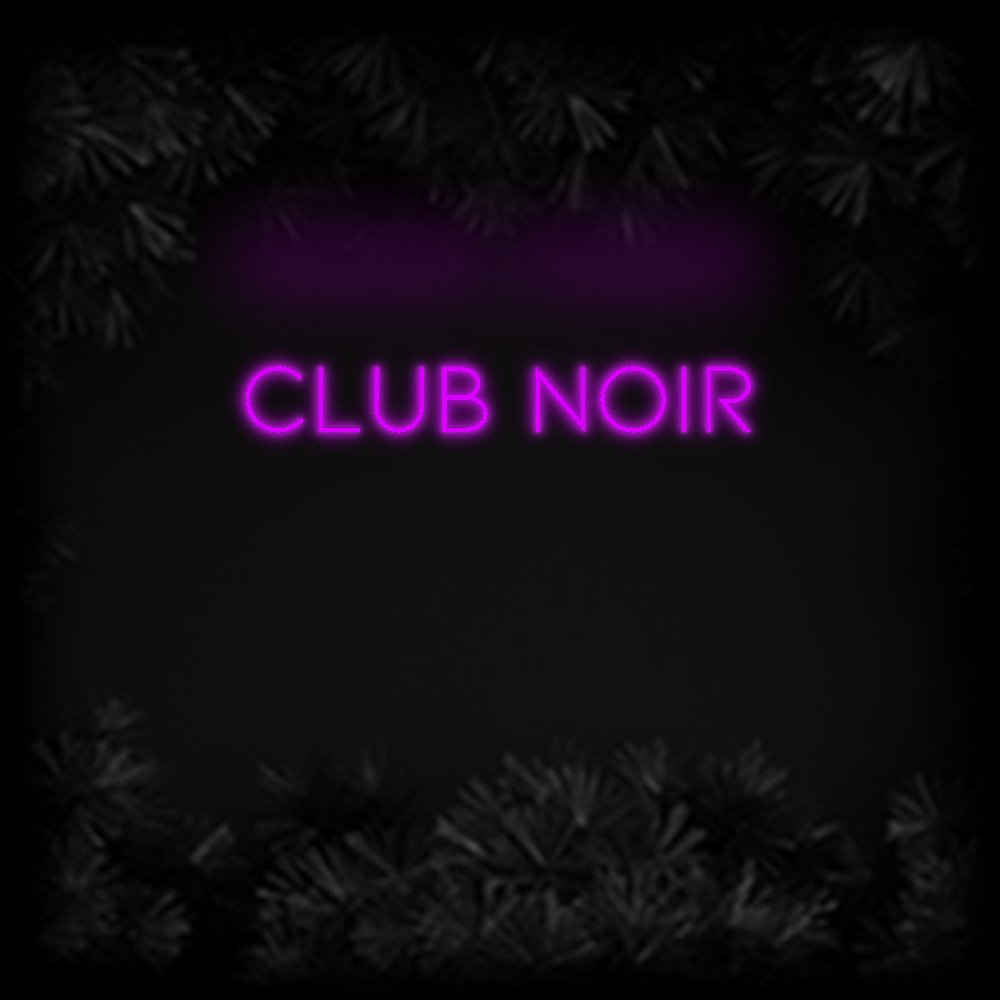 Konfiguriertes Neonschild: Club Noir - Official Neon - led neon schild schriftzug personalisiert