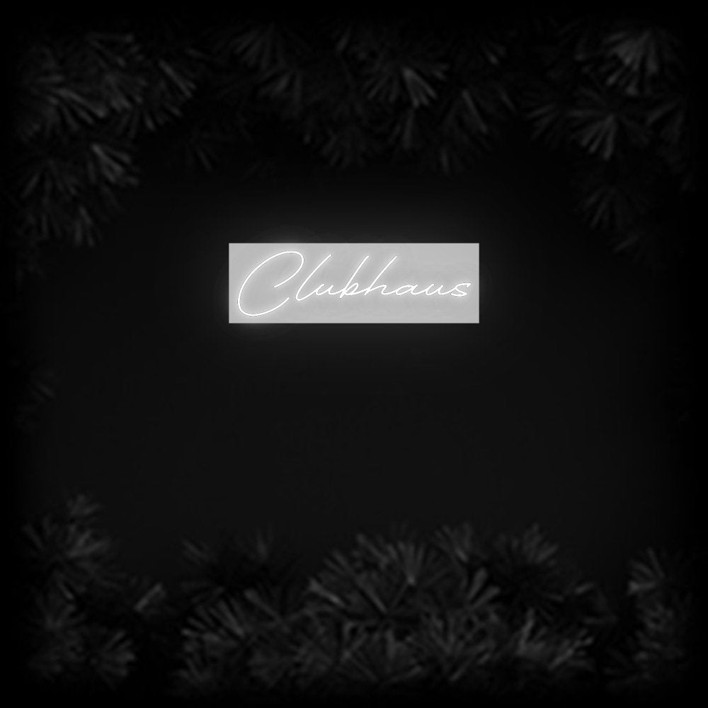 Konfiguriertes Neonschild: Clubhaus - Official Neon - led neon schild schriftzug personalisiert