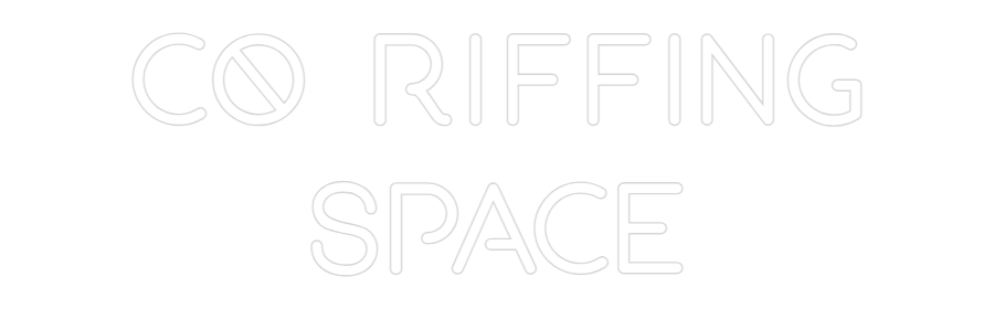 Konfiguriertes Neonschild: CO RIFFING S... - Official Neon - led neon schild schriftzug personalisiert