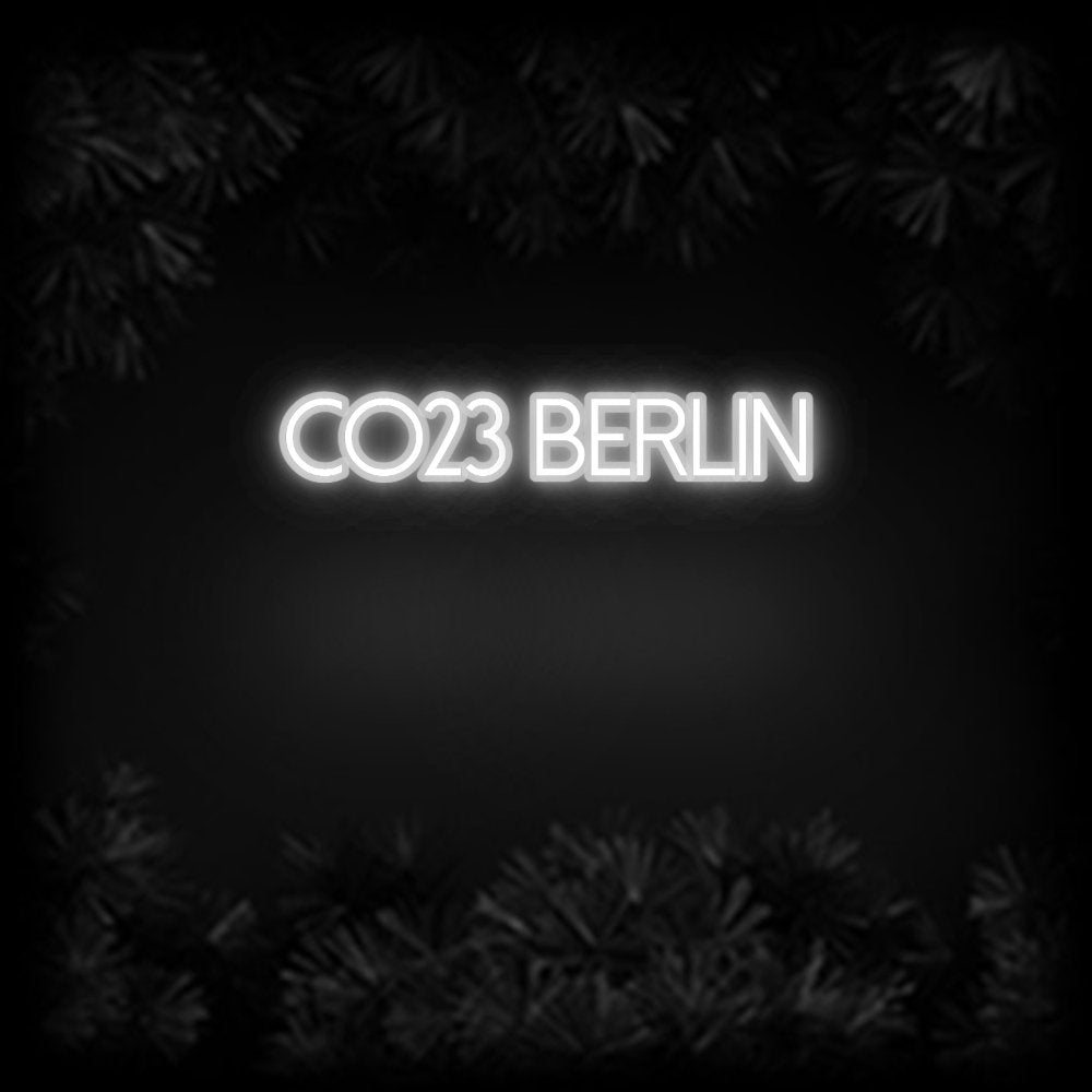 Konfiguriertes Neonschild: CO23 BERLIN - Official Neon - led neon schild schriftzug personalisiert