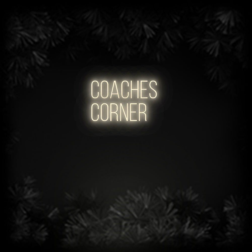 Konfiguriertes Neonschild: COACHES COR... - Official Neon - led neon schild schriftzug personalisiert