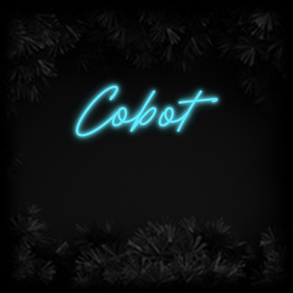 Konfiguriertes Neonschild: Cobot - Official Neon - led neon schild schriftzug personalisiert