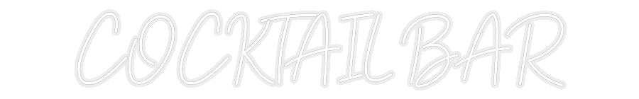 Konfiguriertes Neonschild: COCKTAIL BAR - Official Neon - led neon schild schriftzug personalisiert