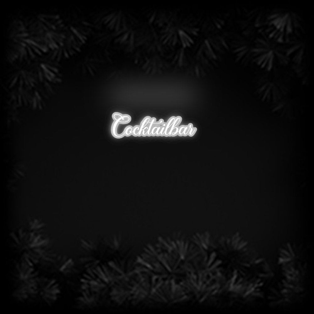 Konfiguriertes Neonschild: Cocktailbar - Official Neon - led neon schild schriftzug personalisiert