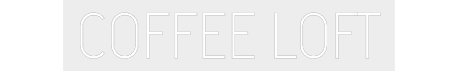 Konfiguriertes Neonschild: COFFEE LOFT - Official Neon - led neon schild schriftzug personalisiert