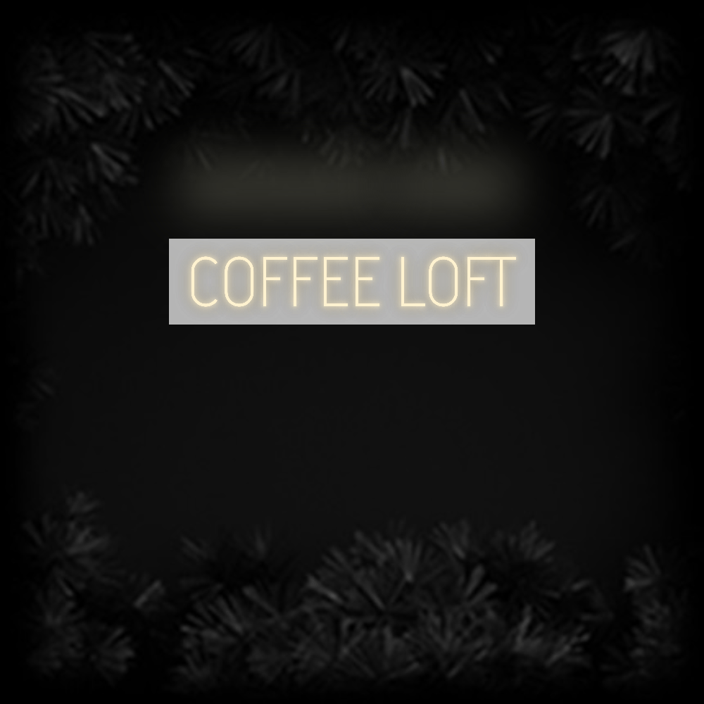 Konfiguriertes Neonschild: COFFEE LOFT - Official Neon - led neon schild schriftzug personalisiert