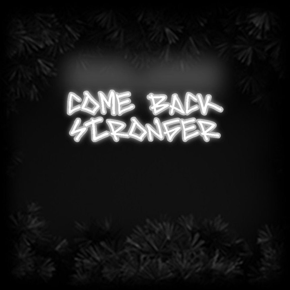 Konfiguriertes Neonschild: Come back st... - Official Neon - led neon schild schriftzug personalisiert