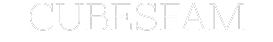 Konfiguriertes Neonschild: CUBESFAM - Official Neon - led neon schild schriftzug personalisiert