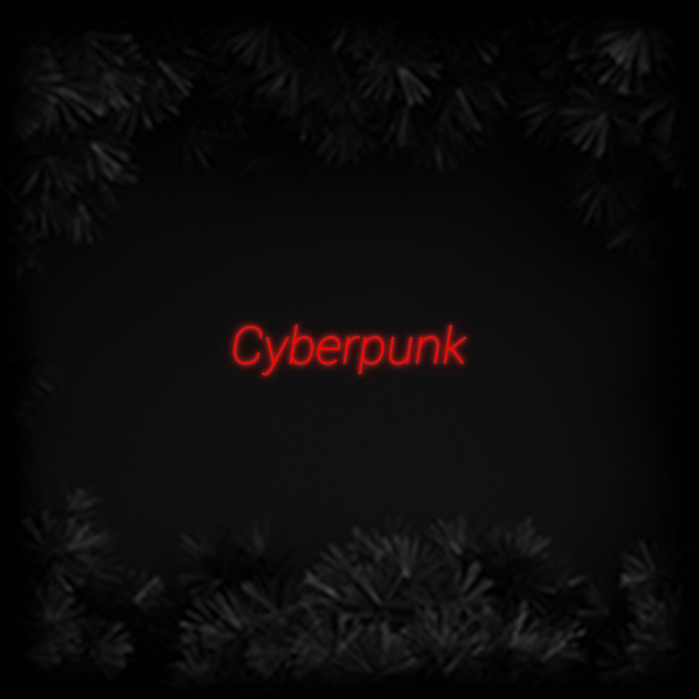 Konfiguriertes Neonschild: Cyberpunk - Official Neon - led neon schild schriftzug personalisiert