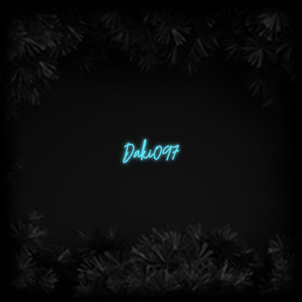 Konfiguriertes Neonschild: Daki097 - Official Neon - led neon schild schriftzug personalisiert