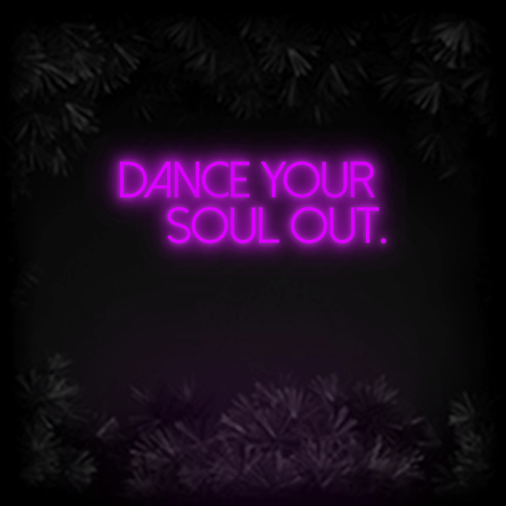 Konfiguriertes Neonschild: Dance your ... - Official Neon - led neon schild schriftzug personalisiert