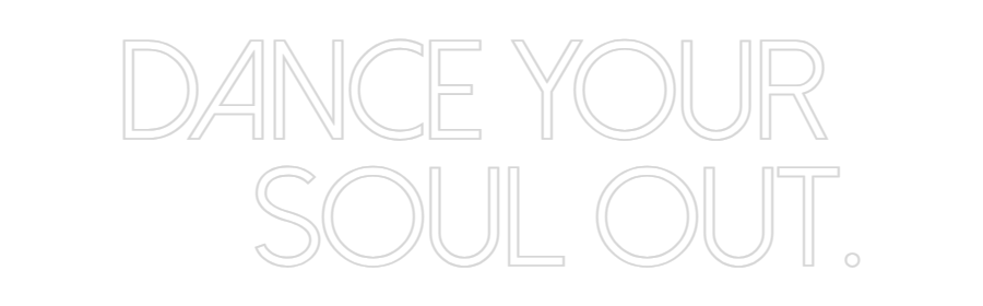 Konfiguriertes Neonschild: Dance your ... - Official Neon - led neon schild schriftzug personalisiert