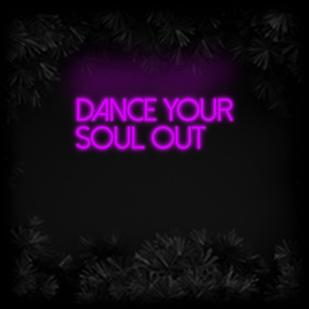 Konfiguriertes Neonschild: Dance your S... - Official Neon - led neon schild schriftzug personalisiert
