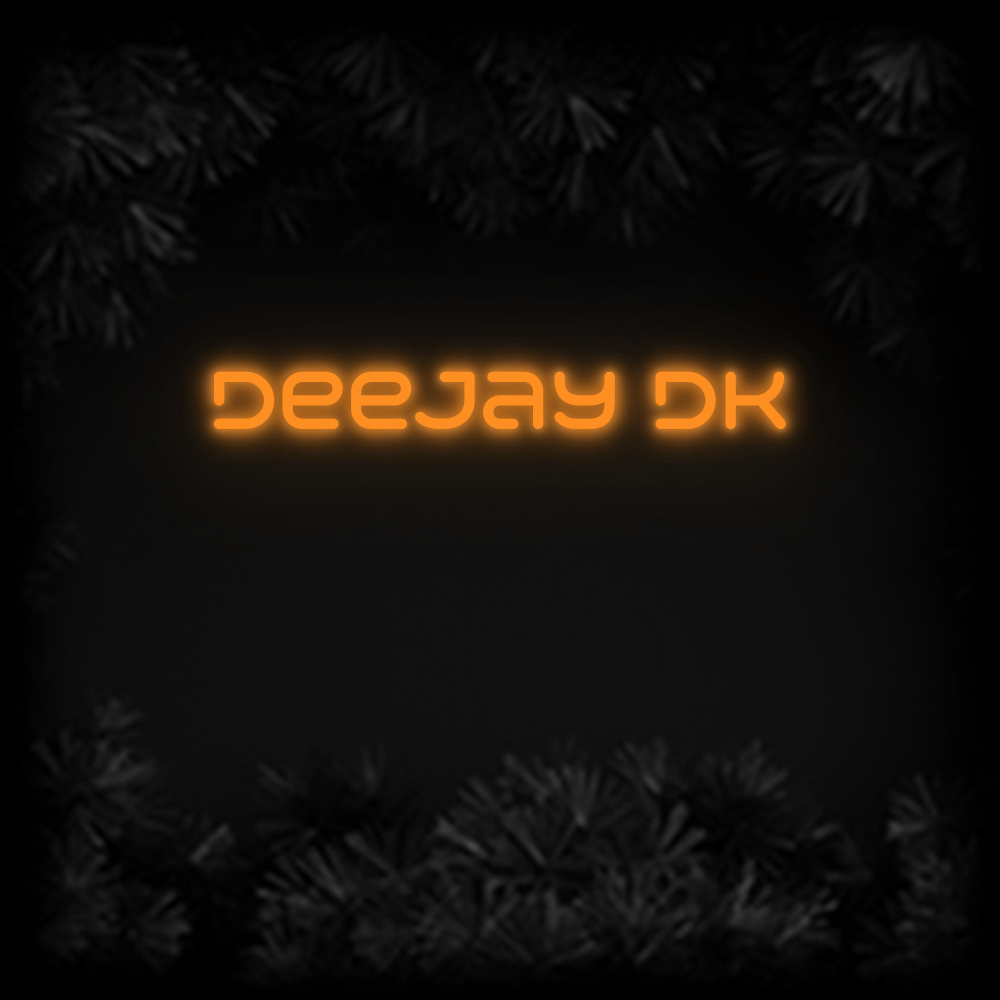 Konfiguriertes Neonschild: Deejay DK - Official Neon - led neon schild schriftzug personalisiert
