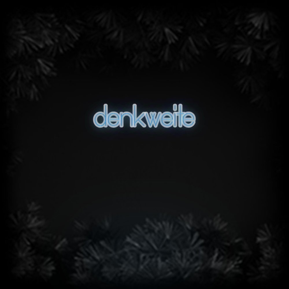 Konfiguriertes Neonschild: denkweite - Official Neon - led neon schild schriftzug personalisiert