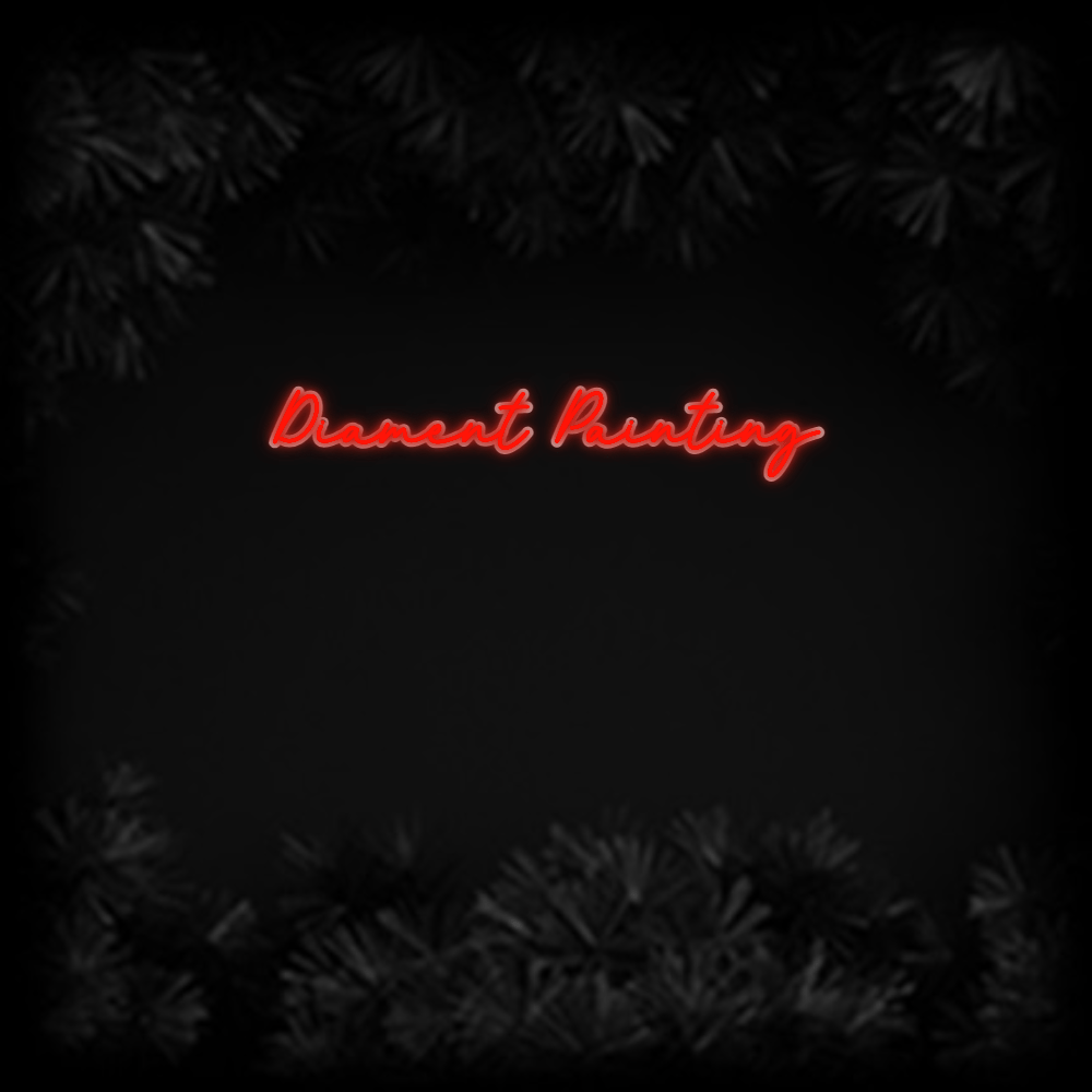 Konfiguriertes Neonschild: Diament Paintin... - Official Neon - led neon schild schriftzug personalisiert
