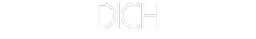 Konfiguriertes Neonschild: DICH - Official Neon - led neon schild schriftzug personalisiert