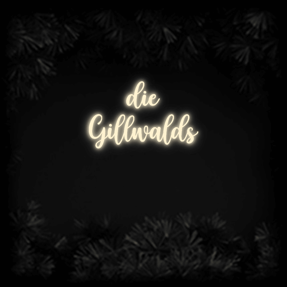 Konfiguriertes Neonschild: die Gillwalds - Official Neon - led neon schild schriftzug personalisiert