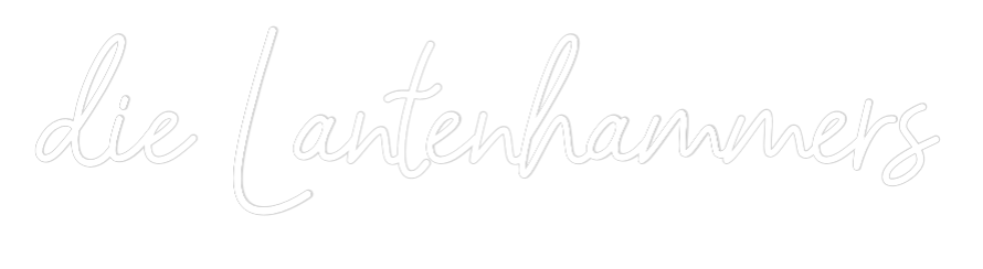 Konfiguriertes Neonschild: die Lantenham... - Official Neon - led neon schild schriftzug personalisiert