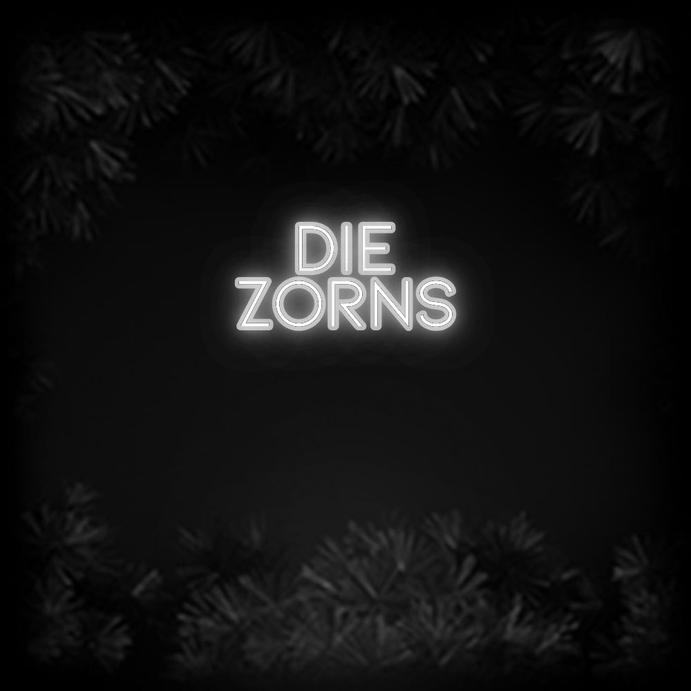 Konfiguriertes Neonschild: Die Zorns - Official Neon - led neon schild schriftzug personalisiert