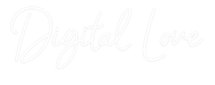 Konfiguriertes Neonschild: Digital Love - Official Neon - led neon schild schriftzug personalisiert