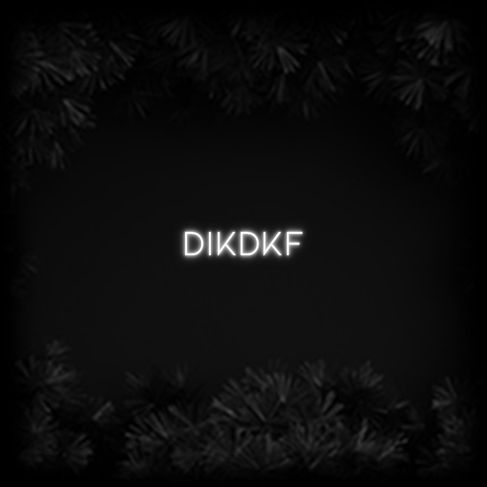 Konfiguriertes Neonschild: Dikdkf - Official Neon - led neon schild schriftzug personalisiert