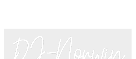 Konfiguriertes Neonschild: DJ - Norwin - Official Neon - led neon schild schriftzug personalisiert