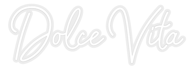 Konfiguriertes Neonschild: Dolce Vita - Official Neon - led neon schild schriftzug personalisiert