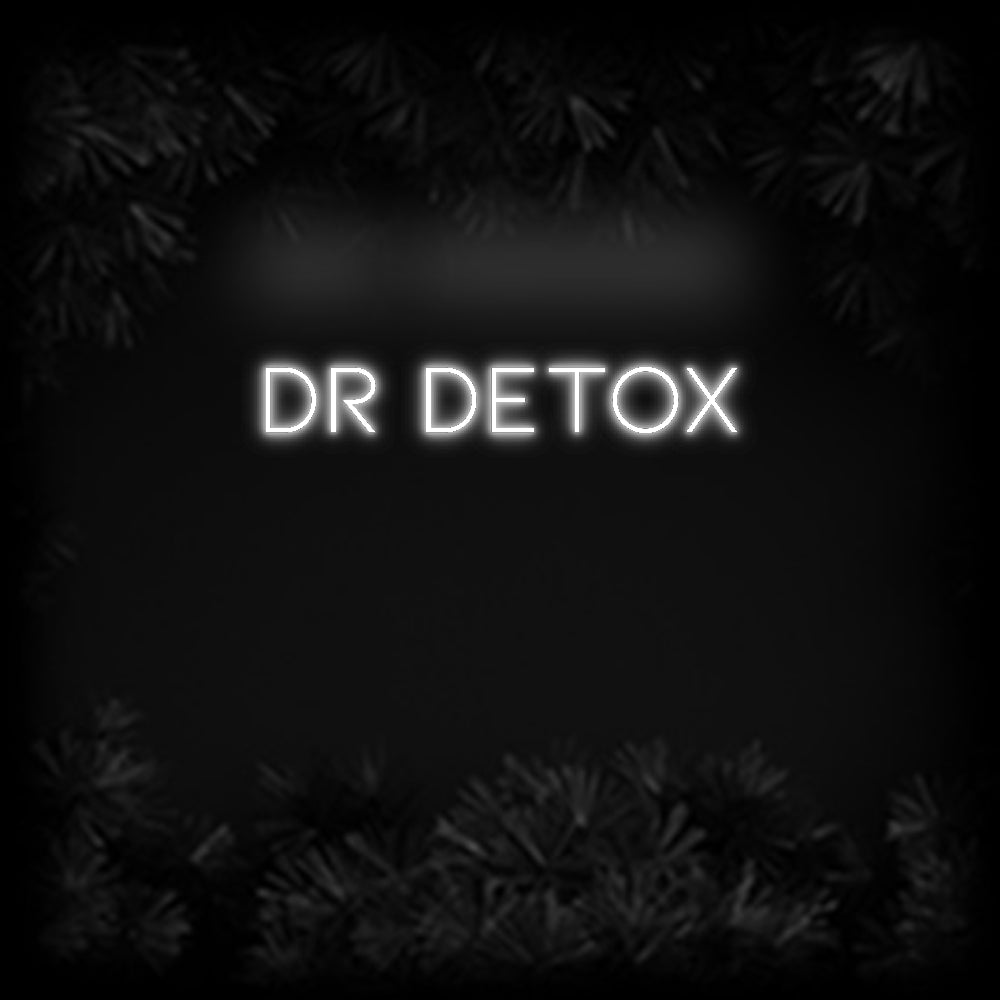 Konfiguriertes Neonschild: Dr Detox - Official Neon - led neon schild schriftzug personalisiert