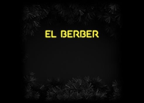 Konfiguriertes Neonschild: EL BERBER - Official Neon - led neon schild schriftzug personalisiert