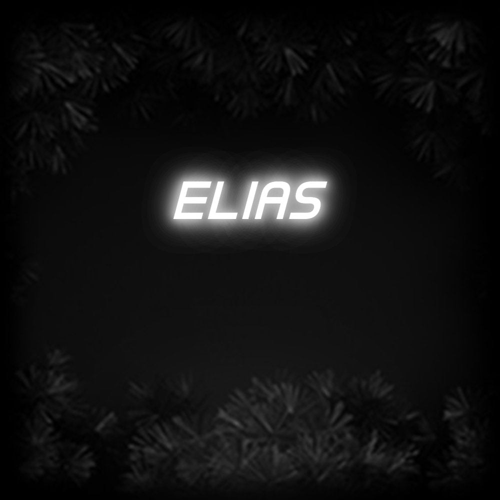 Konfiguriertes Neonschild: Elias - Official Neon - led neon schild schriftzug personalisiert
