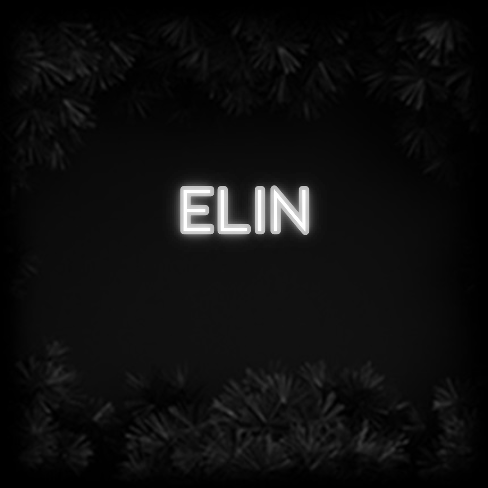 Konfiguriertes Neonschild: ELIN - Official Neon - led neon schild schriftzug personalisiert