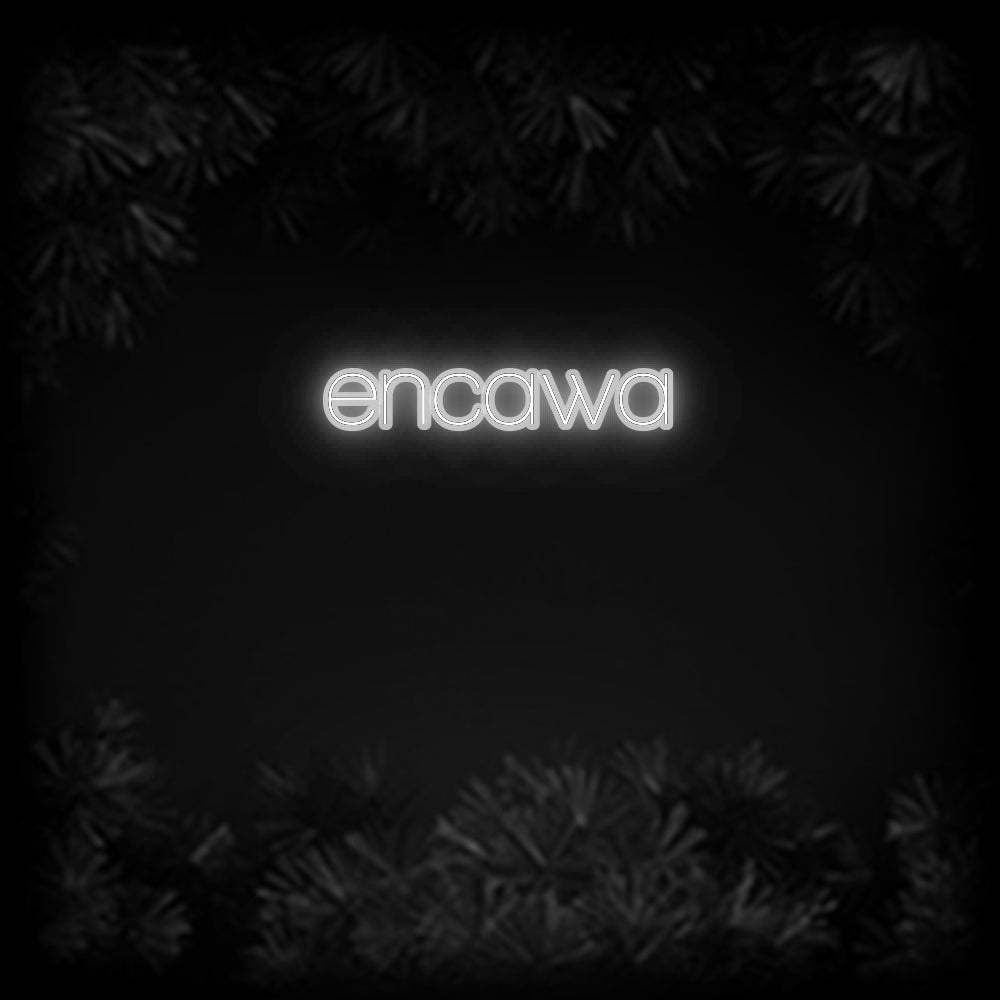 Konfiguriertes Neonschild: encawa - Official Neon - led neon schild schriftzug personalisiert