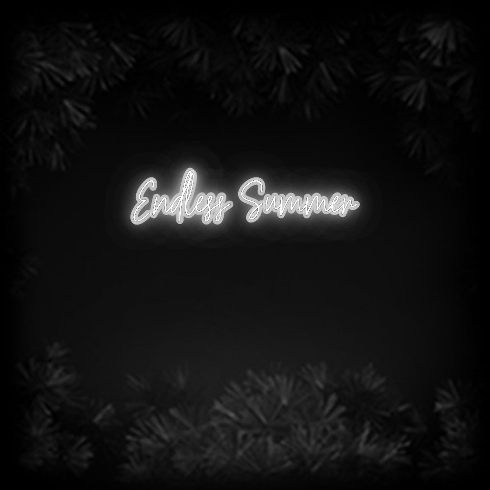 Konfiguriertes Neonschild: Endless Summer - Official Neon - led neon schild schriftzug personalisiert