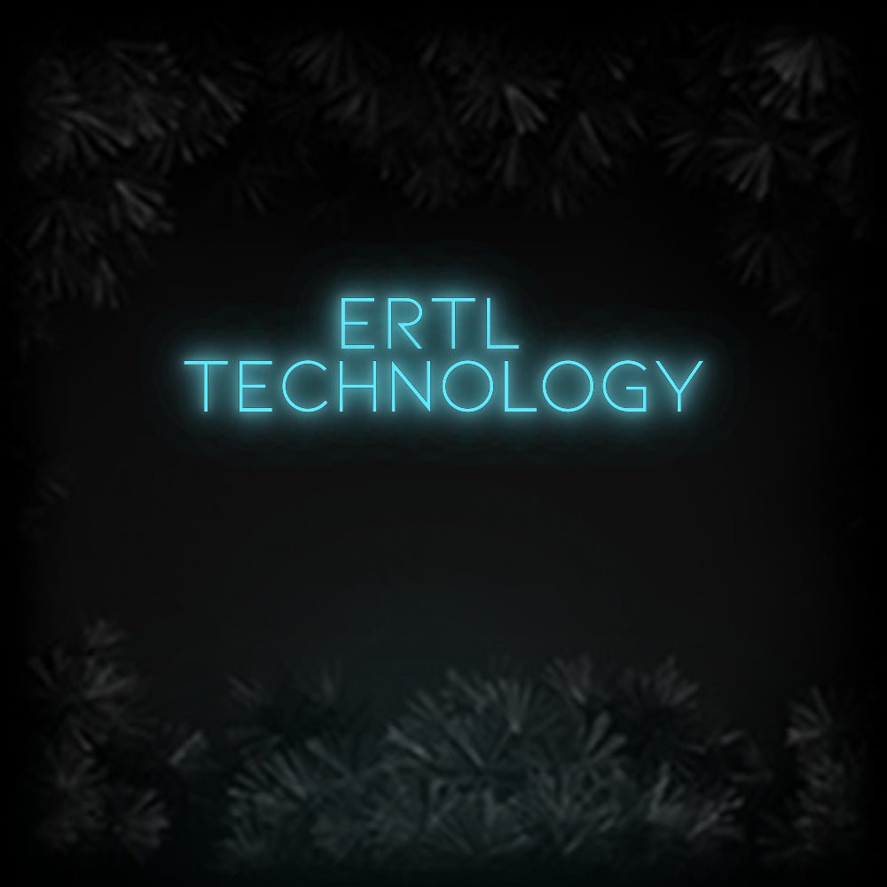 Konfiguriertes Neonschild: ERTL TECHNO... - Official Neon - led neon schild schriftzug personalisiert