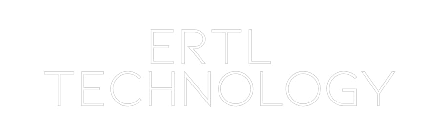 Konfiguriertes Neonschild: ERTL TECHNO... - Official Neon - led neon schild schriftzug personalisiert