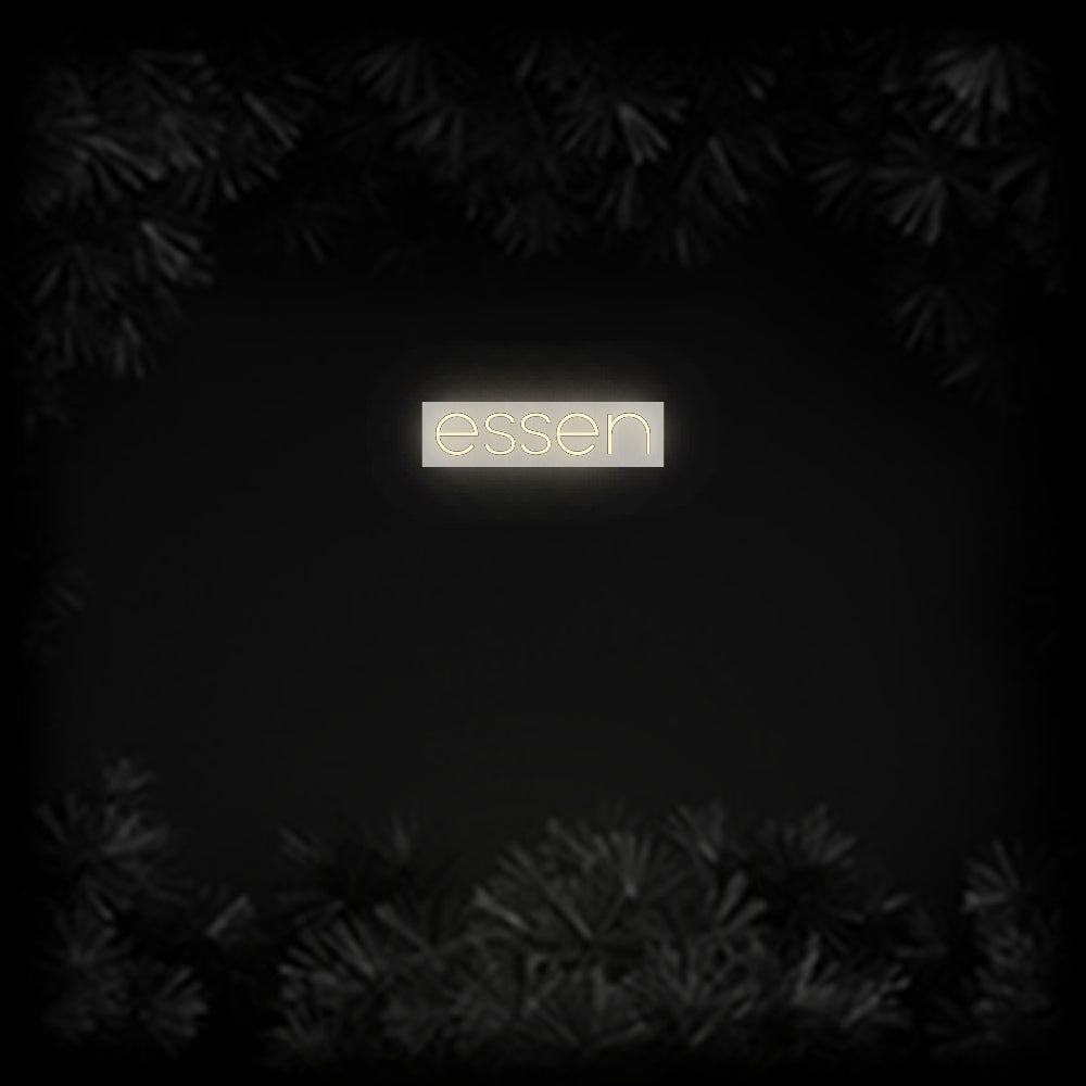 Konfiguriertes Neonschild: essen - Official Neon - led neon schild schriftzug personalisiert
