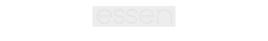 Konfiguriertes Neonschild: essen - Official Neon - led neon schild schriftzug personalisiert