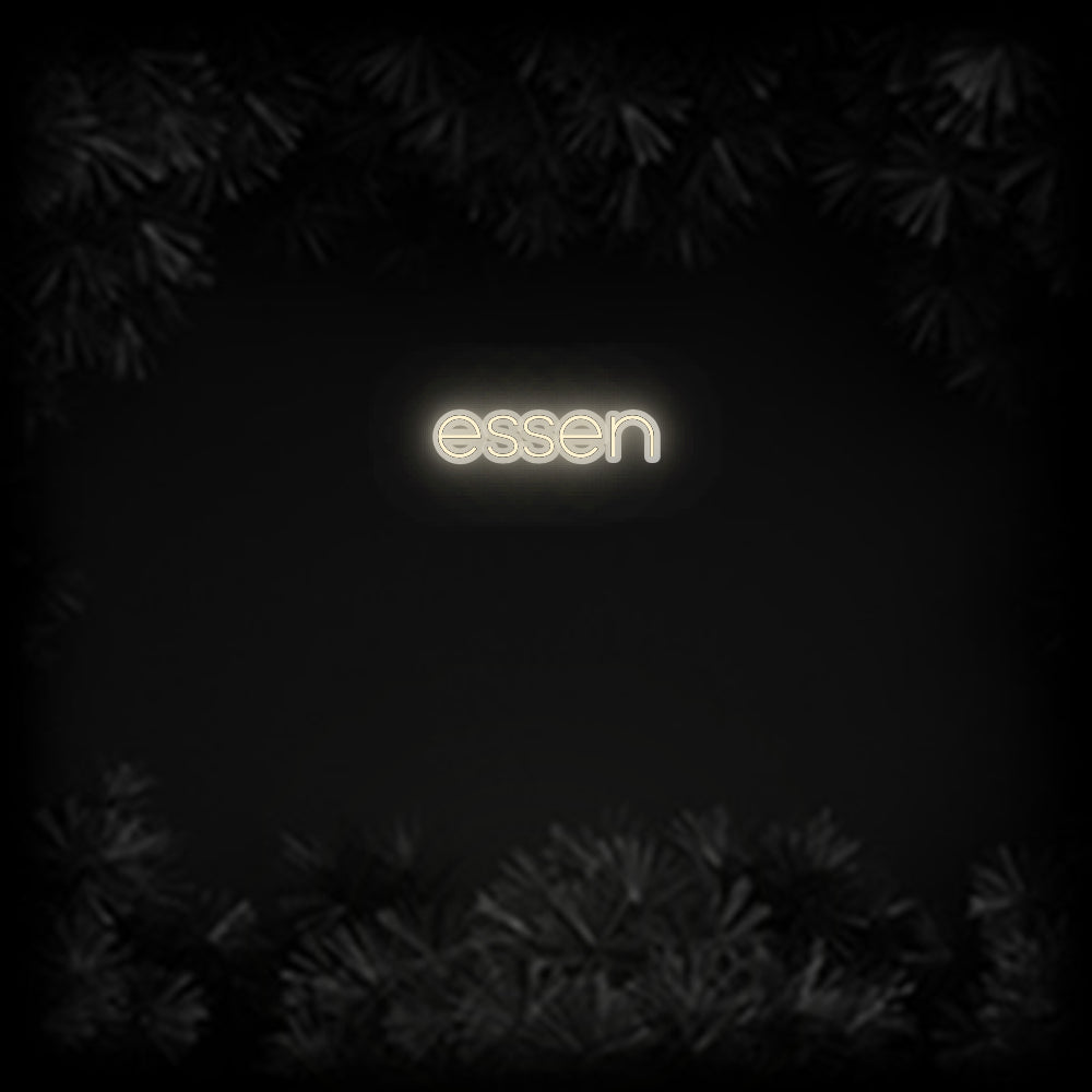 Konfiguriertes Neonschild: essen - Official Neon - led neon schild schriftzug personalisiert