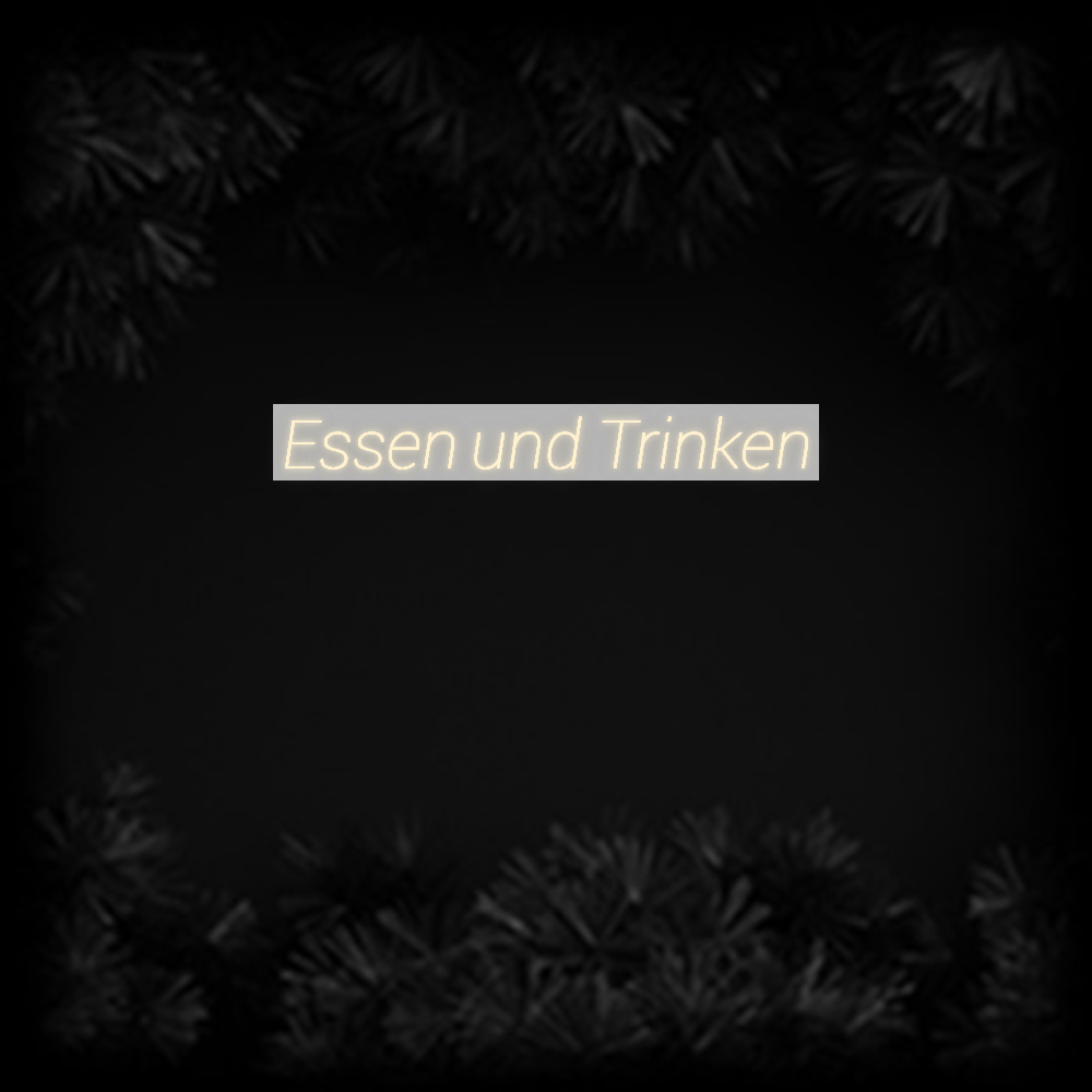 Konfiguriertes Neonschild: Essen und Trink... - Official Neon - led neon schild schriftzug personalisiert