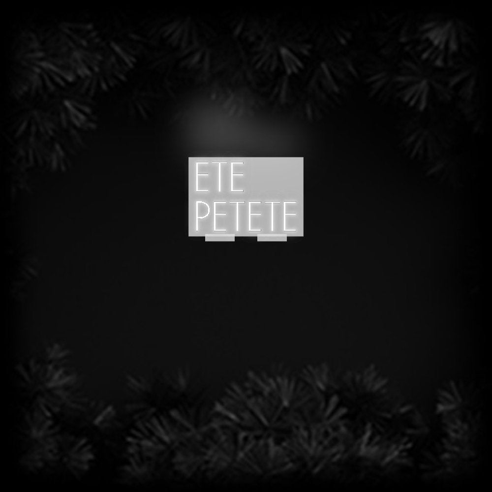 Konfiguriertes Neonschild: ETE PETETE - Official Neon - led neon schild schriftzug personalisiert