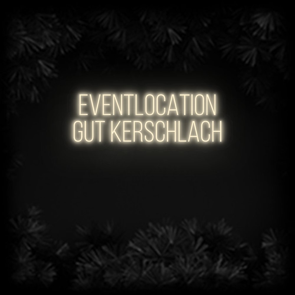 Konfiguriertes Neonschild: EVENTLOCATION... - Official Neon - led neon schild schriftzug personalisiert
